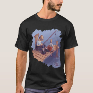 Fish on Bass colour T-Shirt