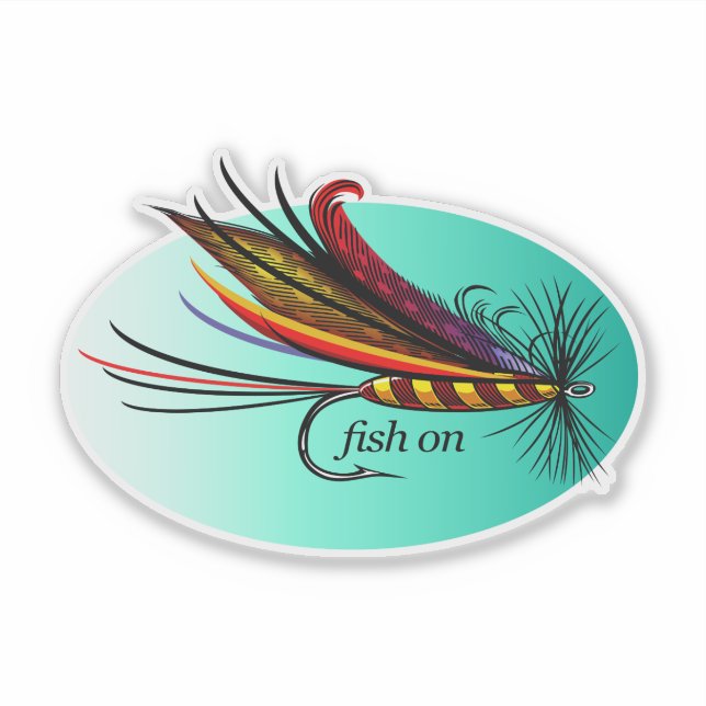 fish on (fly) (Front)