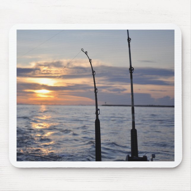 Fish On! Mouse Mat (Front)