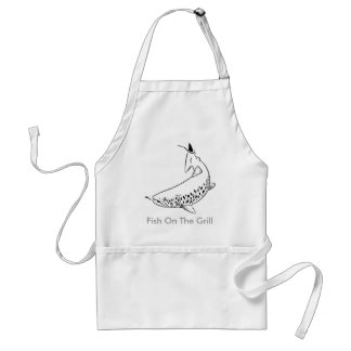 Fish On The Grill Standard Apron