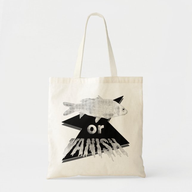 Fish or Vanish Tote Bag (Front)