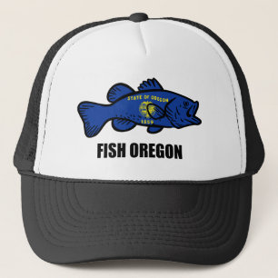 Fish Oregon Trucker Hat