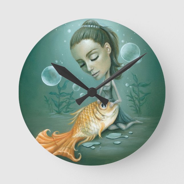 Fish Out Of Water Clock (Front)