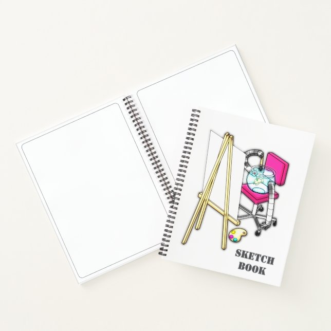 Fish Painter ("Water Colour") - Sketch Book (Inside)