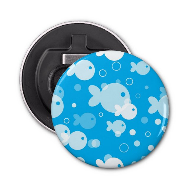 fish pattern bottle opener (Front)