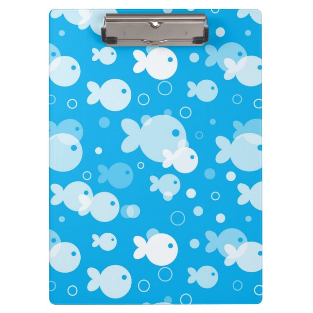fish pattern clipboard (Front)