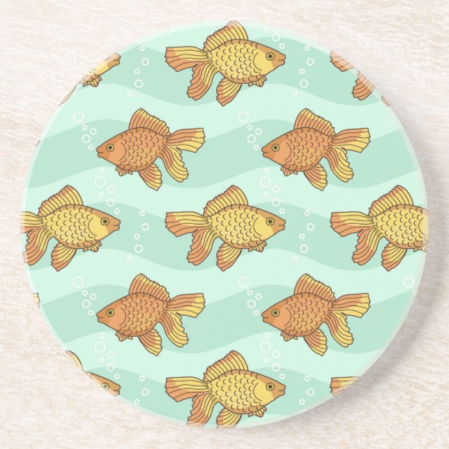 Fish-pattern Coaster (Front)