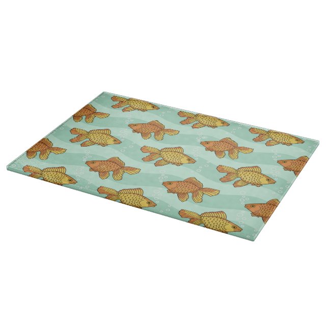 Fish-pattern Cutting Board (Corner)