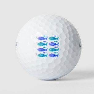 Fish Pattern Golf Balls