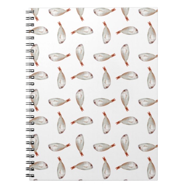 Fish pattern notebook (Front)