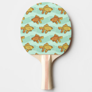 Fish-pattern Ping Pong Paddle
