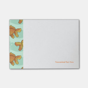 Fish-pattern Post-it Notes