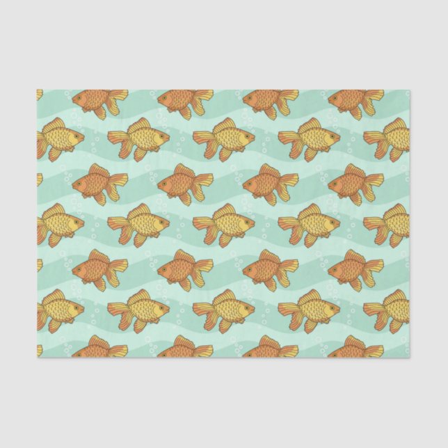 Fish-pattern Tissue Paper (Front)