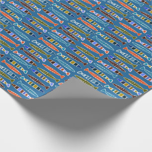 Fish Pattern wrapping paper