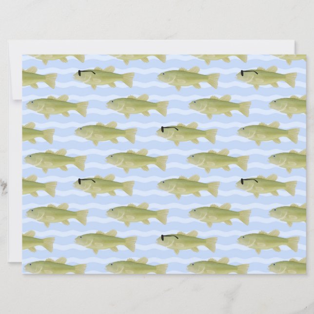 fish patterned paper (Front)