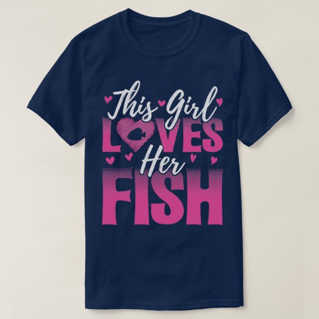 Fish Pets Aquascaping Aquarium Aquarist gift ideas T-Shirt (Design Front)