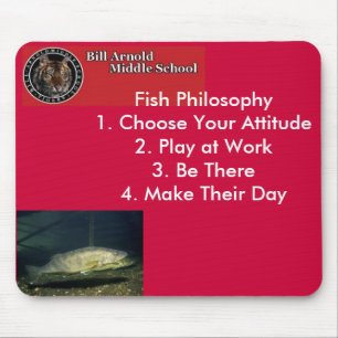_, Fish Philosophy Mouse Mat