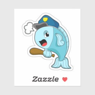 Fish Police officer Police hat