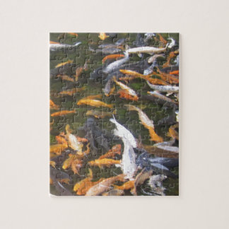 fish pond jigsaw puzzle