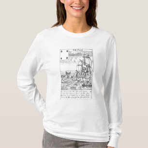 Fish Pool playing card T-Shirt