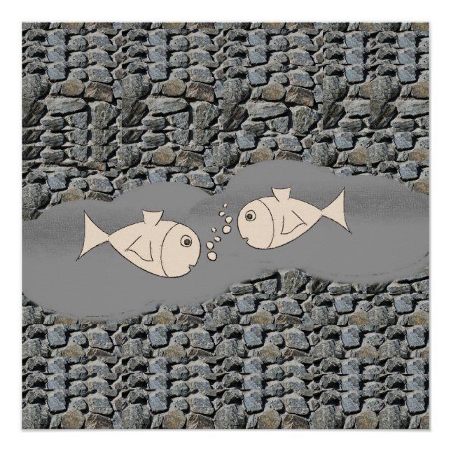 Fish Poster Beach House Posters (Front)