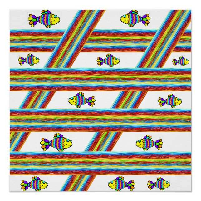 Fish Poster Beach House Posters (Front)