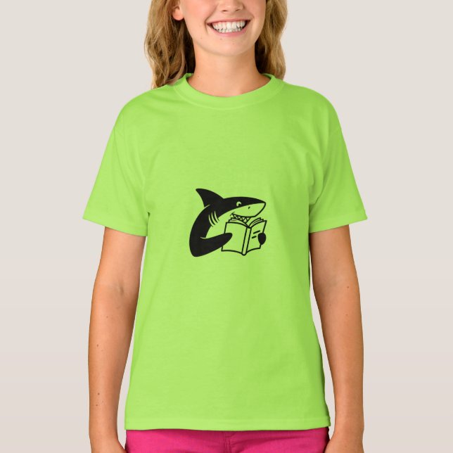 Fish Reader T-Shirt (Front)