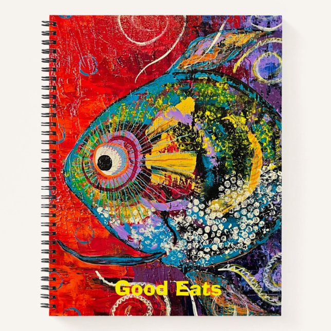 Fish Recipe Note Book (Front)