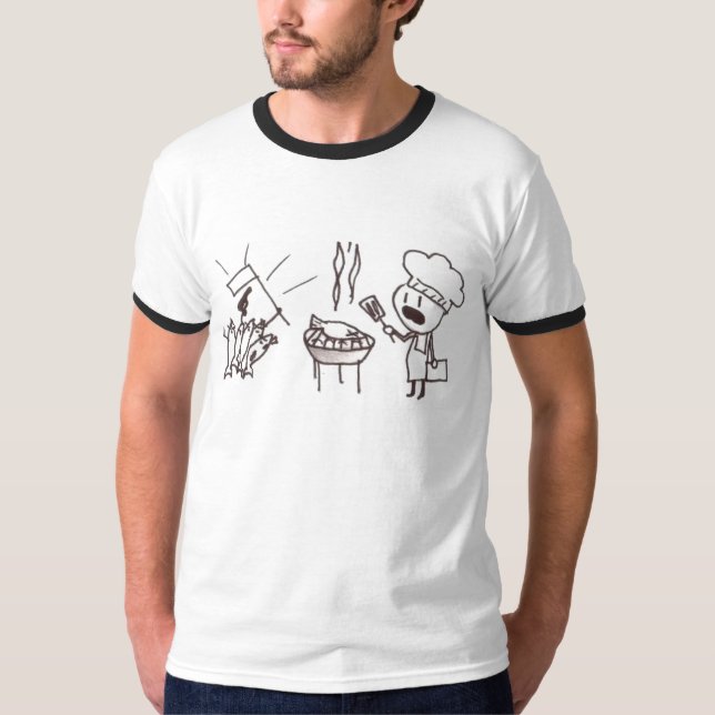 fish riot T-Shirt (Front)