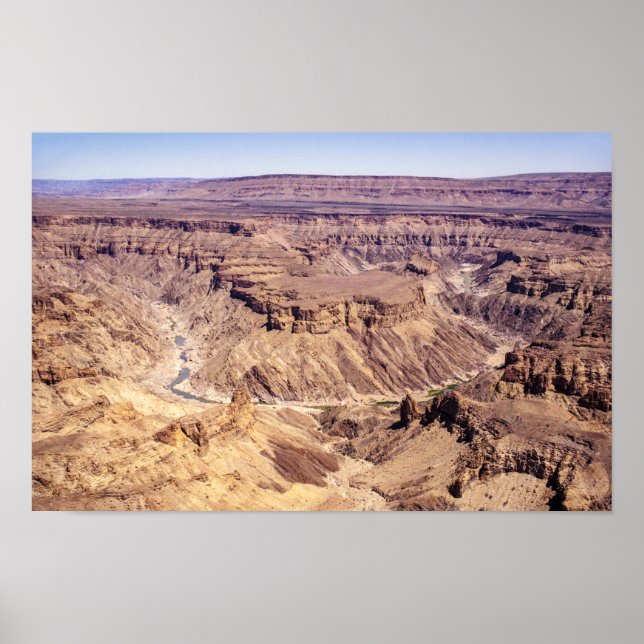 Fish River Canyon in South Namibia, Africa Poster (Front)