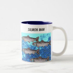 Fish-Salmon Man Mug
