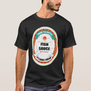 Fish Sauce Japanese Sushi Condiment Halloween Co T-Shirt