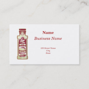 Fish Sauce pop art Business Card