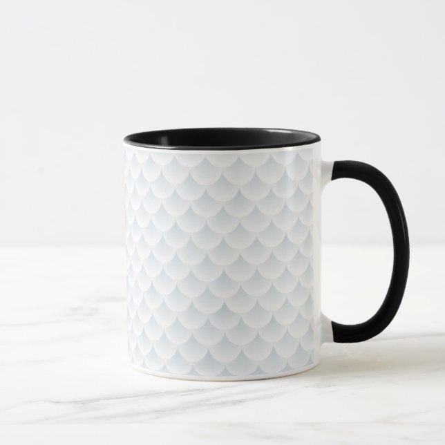 fish scale abstract vector background mug (Right)