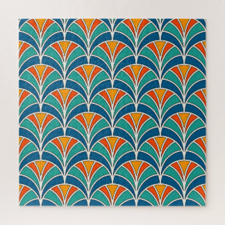 Fish Scale: Asian Traditional Jigsaw Puzzle