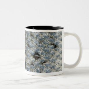 Fish Scales 2 Two-Tone Coffee Mug