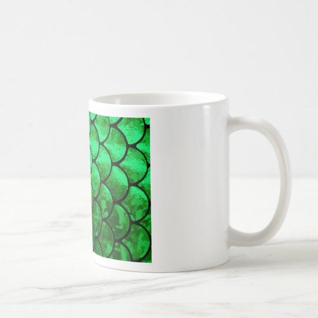 fish scales coffee mug (Right)