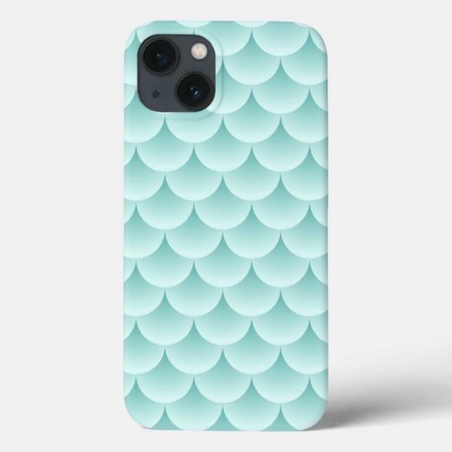 Fish Scales Pattern Case-Mate iPhone Case (Back)