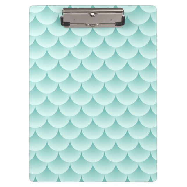 Fish Scales Pattern Clipboard (Front)