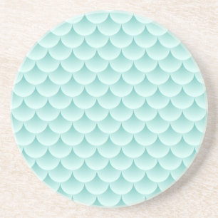 Fish Scales Pattern Coaster