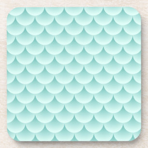 Fish Scales Pattern Coaster