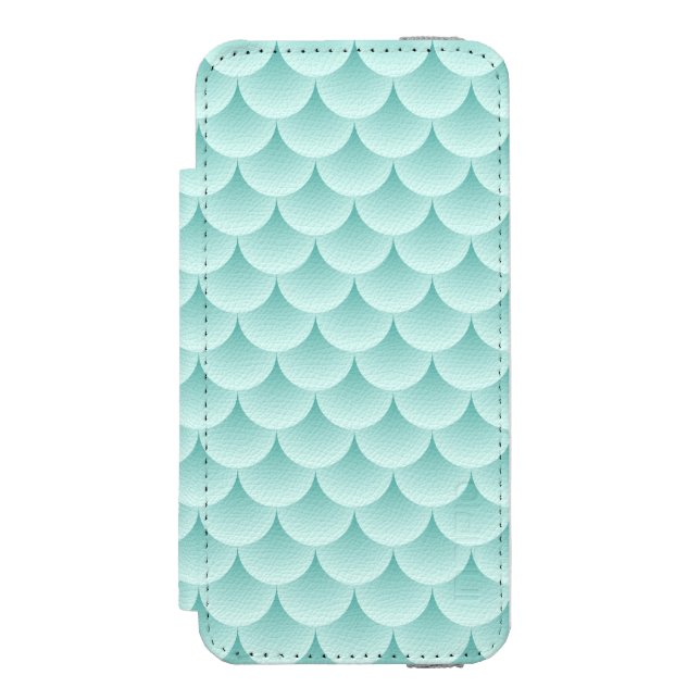 Fish Scales Pattern Incipio iPhone Wallet Case (Folio Front)