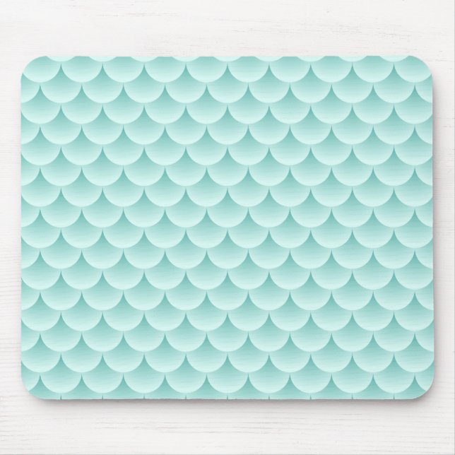 Fish Scales Pattern Mouse Mat (Front)