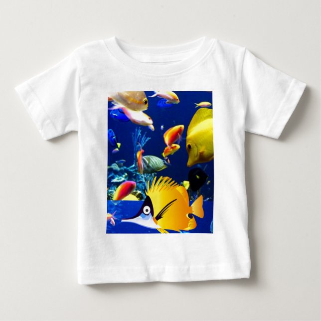 fish sea baby T-Shirt (Front)