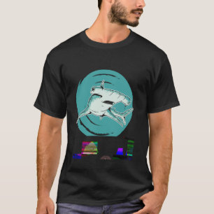 Fish Sea Creature Rock Paper Scissor Hammerhead Sh T-Shirt