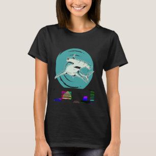 Fish Sea Creature Rock Paper Scissor Hammerhead Sh T-Shirt