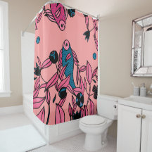 Fish Shower Curtain