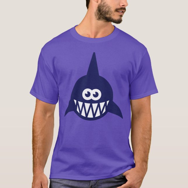 Fish Showingeeth Shark Predator Carnivore 2C boy T-Shirt (Front)