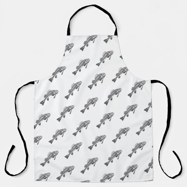 Fish skeleton apron (Front)