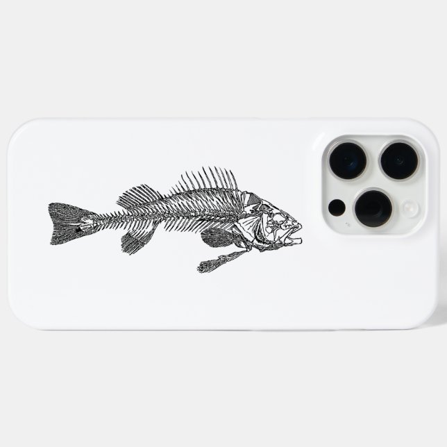 Fish skeleton Case-Mate iPhone case (Back (Horizontal))
